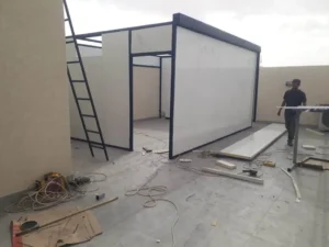 شركة تركيب سواتر جيزان الجنوب - سواتر عسير الجنوب السعودية 2 غرفة ملحق خارجي ساندوتش بانل في السطوح، ساندوتش بانل جيزان، ساندوتش بانل عسير، ساندوتش بانل نجران، مقاول ساندوتش بانل الجنوب، سعر ساندوتش بانل خميس مشيط، ساندوتش بانل عسير، بناء ملاحق ساندوتش بانل الجنوب القمة الحديثة للمقاولات العامة
